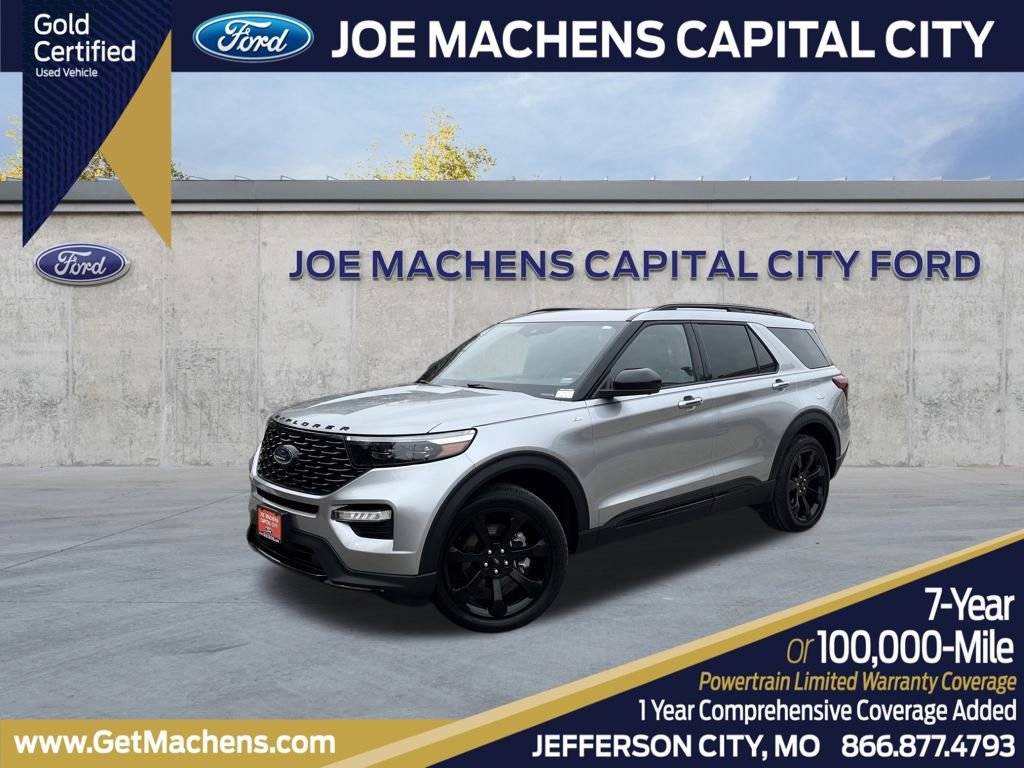 Certified 2022 Ford Explorer ST-Line w/ Class IV Trailer Tow Package image 2