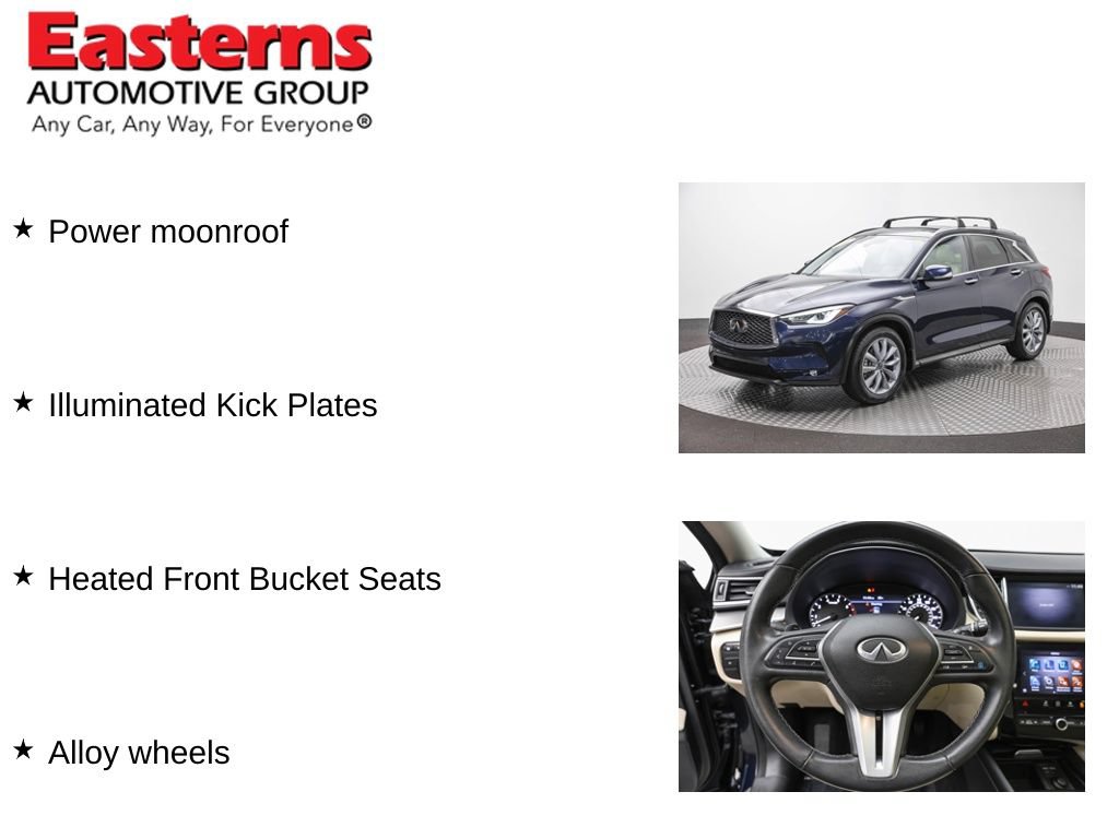 Used 2022 INFINITI QX50 Luxe AWD/4WD image 13