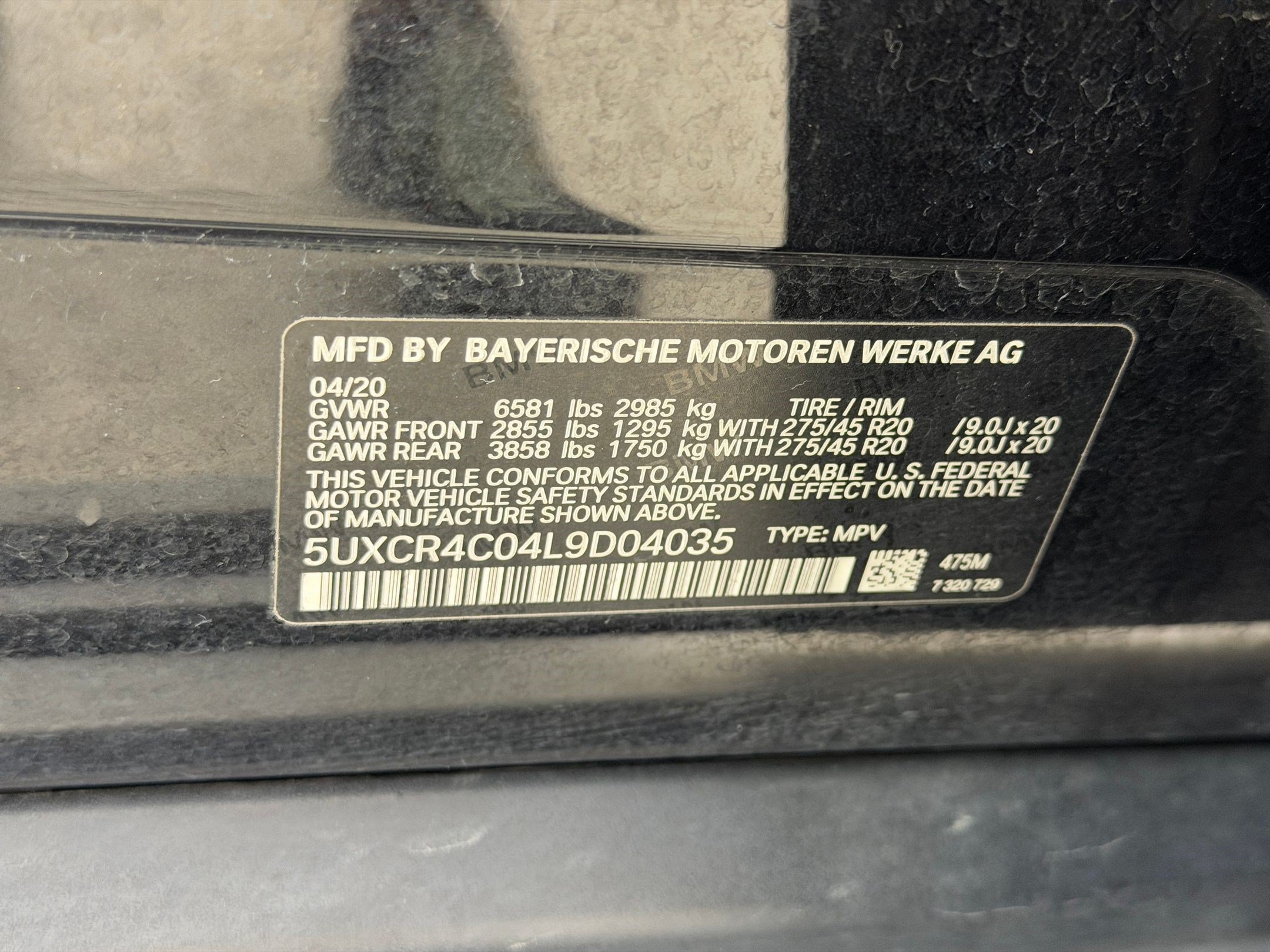 Used 2020 BMW X5 sDrive40i w/ Convenience Package RWD image 26