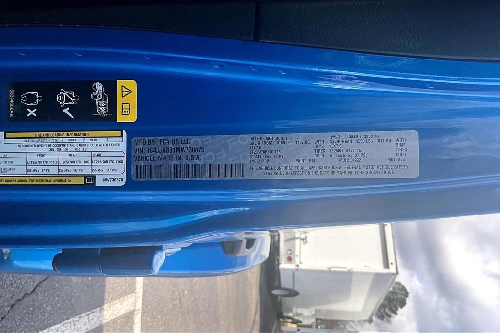 Used 2021 Jeep Wrangler Unlimited Rubicon 4xe w/ Steel Bumper Group image 6