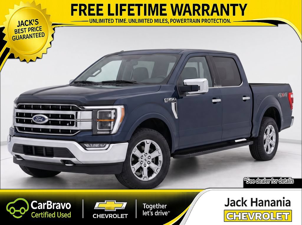 Used 2021 Ford F150 Lariat w/ Equipment Group 502A High AWD/4WD image 3