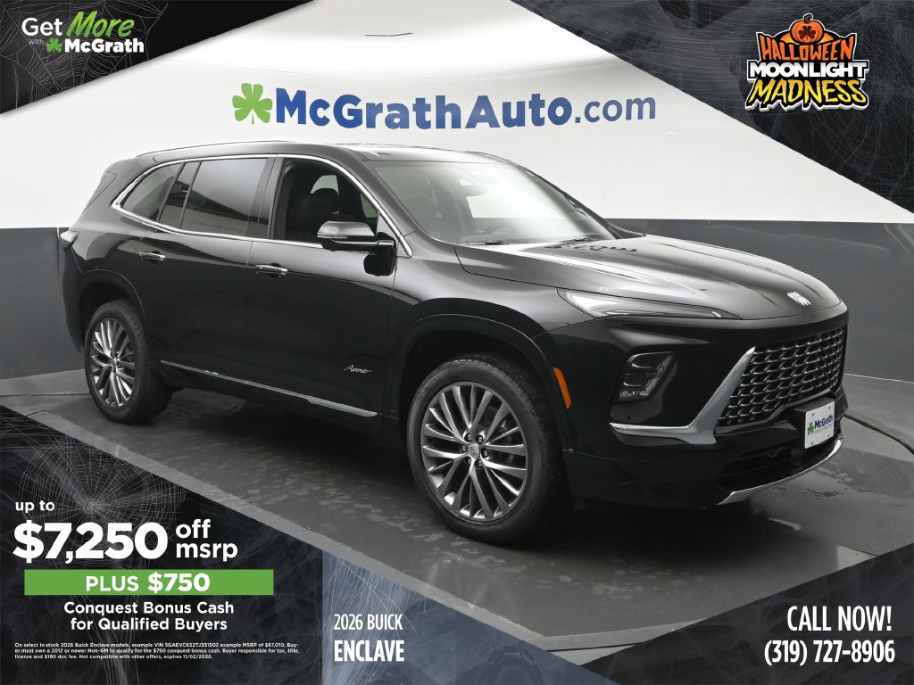 New 2026 Buick Enclave Avenir w/ Super Cruise Package