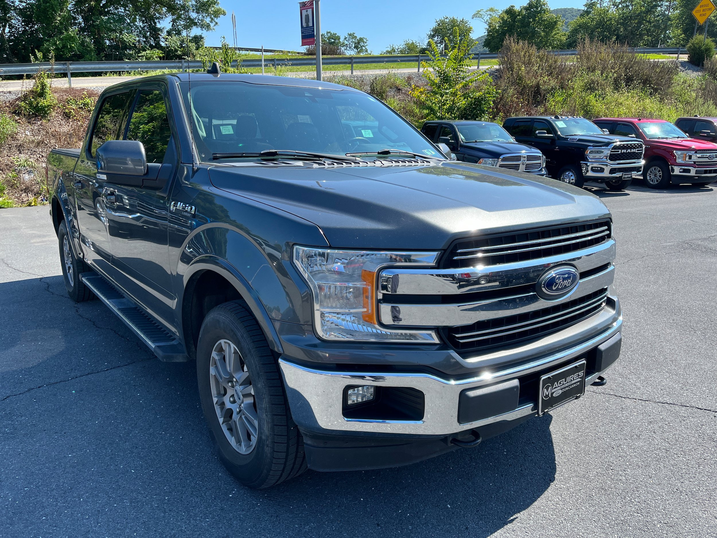 Used 2019 Ford F150 Lariat w/ Trailer Tow Package AWD/4WD image 4