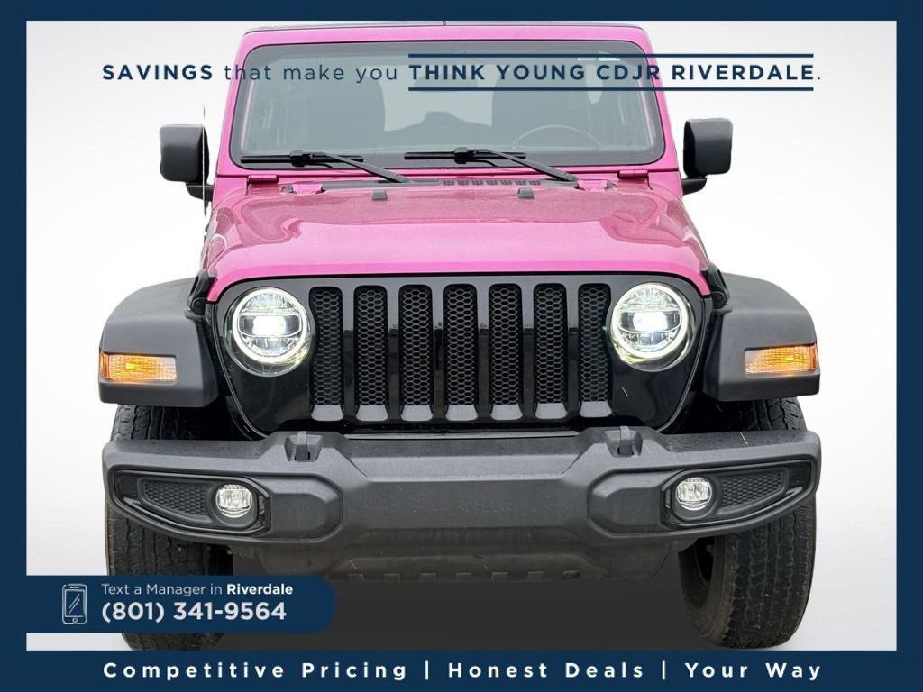 Used 2022 Jeep Wrangler Unlimited Sport image 3