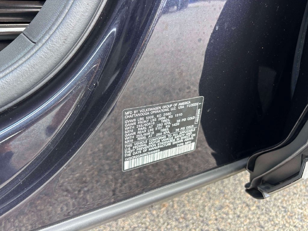 Certified 2024 Volkswagen Atlas Peak Edition SE AWD/4WD image 35