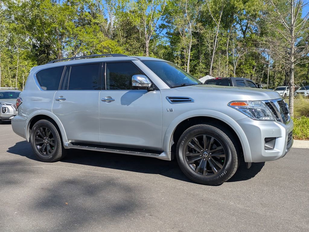 Used 2020 Nissan Armada Platinum w/ Captain's Chairs Package image 2