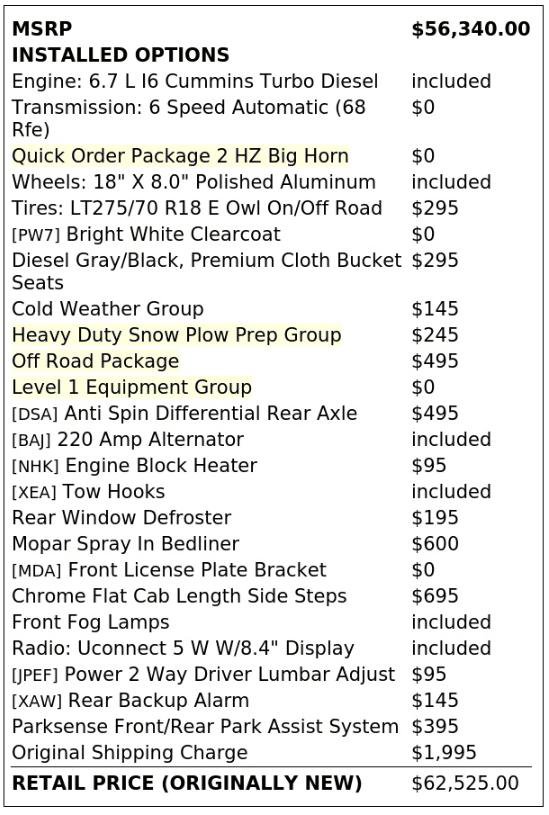 Used 2024 RAM 2500 Big Horn w/ Off Road Package AWD/4WD image 4