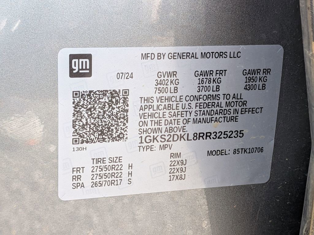 Used 2024 GMC Yukon Denali w/ LPO, Floor Liner Package image 38