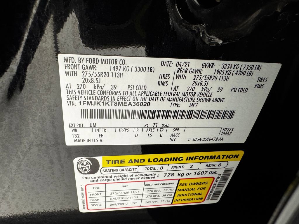 Used 2021 Ford Expedition Max Limited image 30