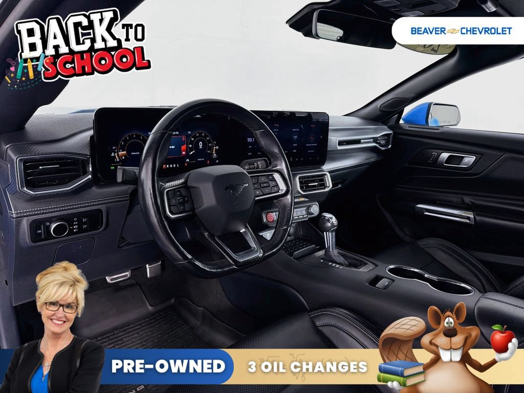 Used 2024 Ford Mustang Premium w/ Wheel & Stripe Package RWD image 10