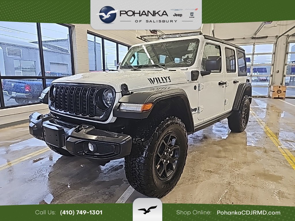Used 2025 Jeep Wrangler Willys 4xe