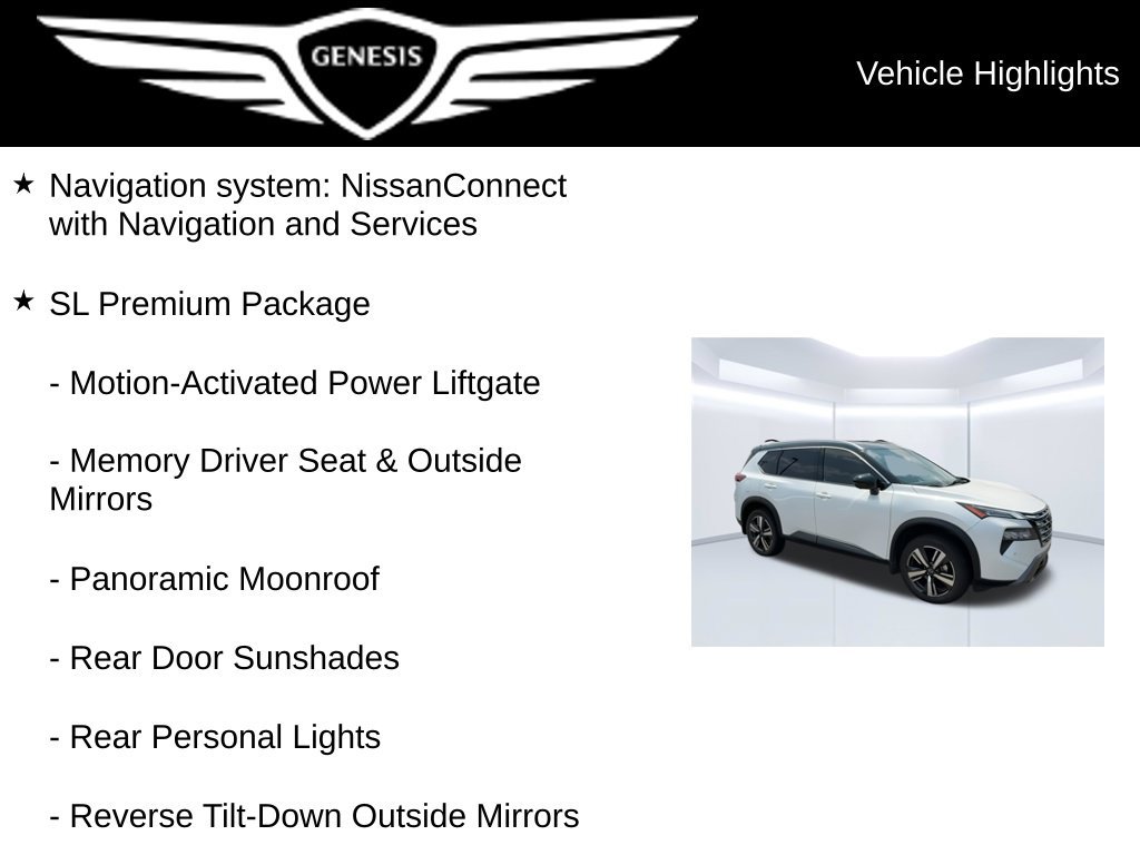 Used 2024 Nissan Rogue SL w/ SL Premium Package FWD image 8