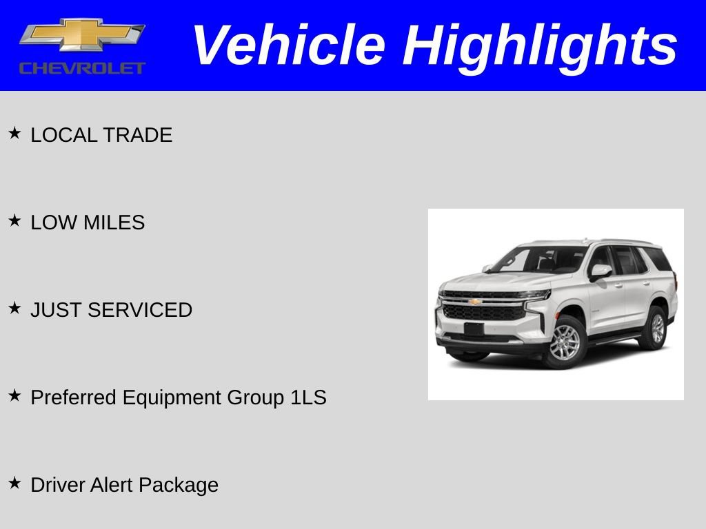 Used 2023 Chevrolet Tahoe LS w/ Driver Alert Package AWD/4WD image 2