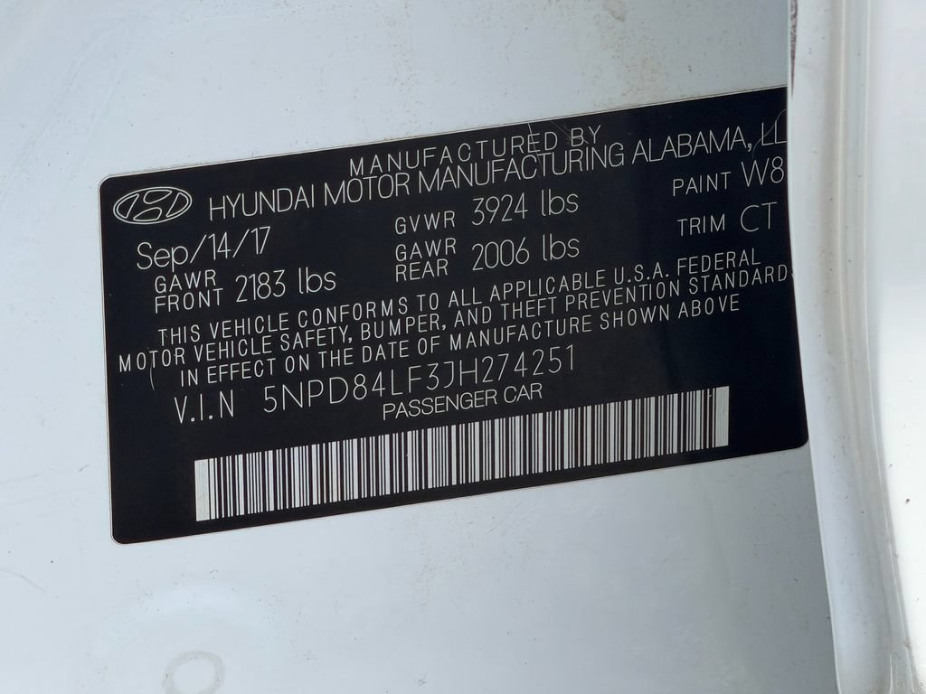 Used 2018 Hyundai Elantra SEL w/ Cargo Package FWD image 14
