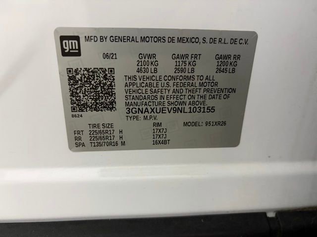 Used 2022 Chevrolet Equinox LT image 74
