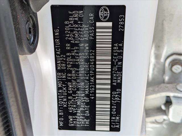 Used 2023 Toyota Camry SE FWD image 16