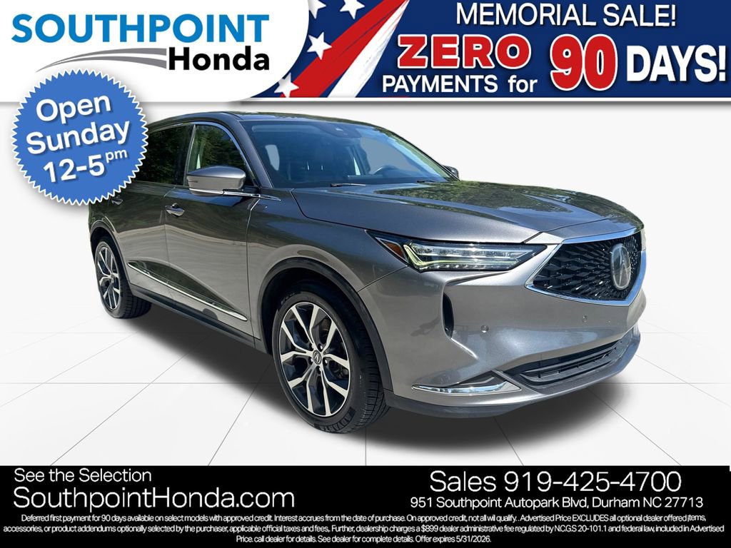 Used 2022 Acura MDX FWD w/ Technology Package