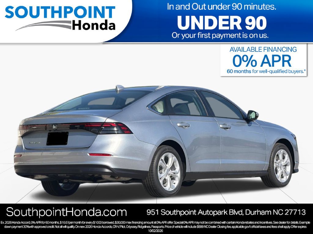 New 2026 Honda Accord LX image 3