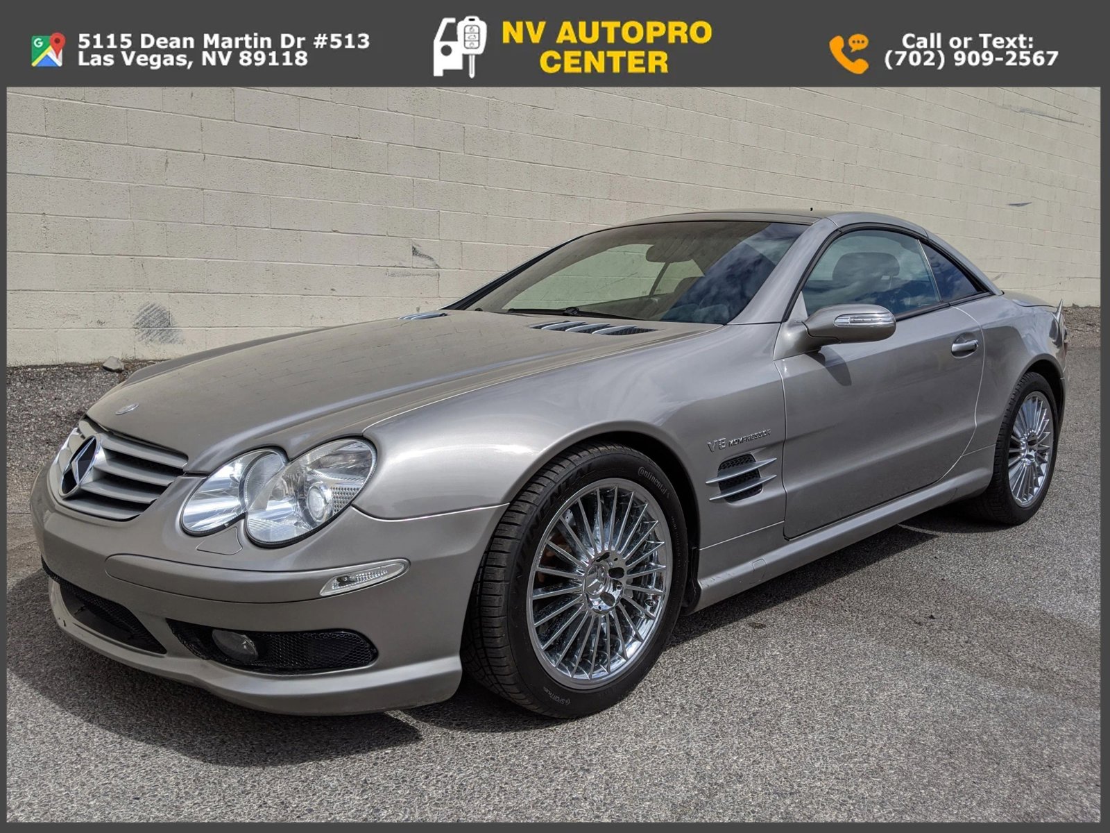 Used 2004 Mercedes-Benz SL 55 AMG SL 55 AMG Roadster 2D image 4