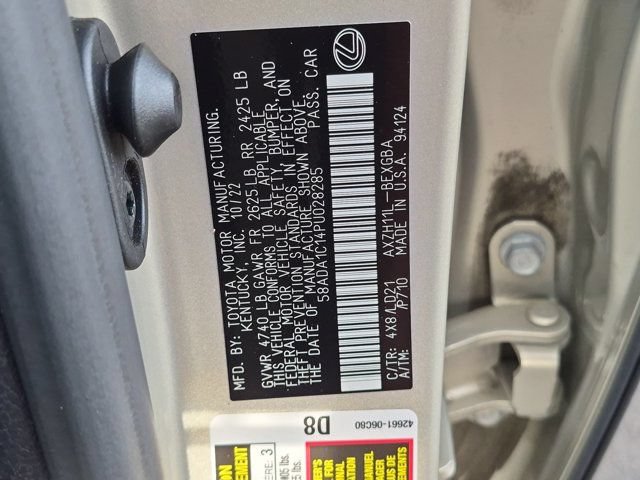 Used 2023 Lexus ES 300h w/ Premium Package FWD image 36