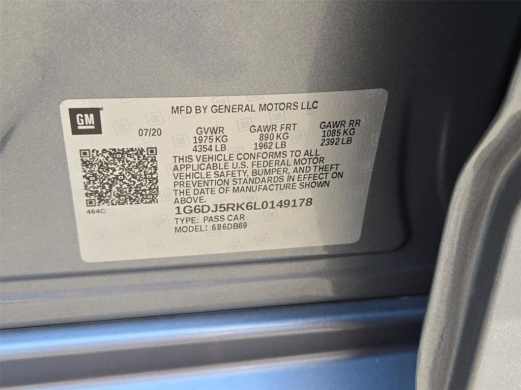 Certified 2020 Cadillac CT4 Luxury w/ Sun And Sound Package RWD image 27