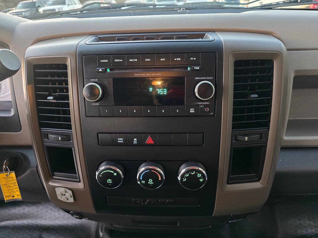 Used 2012 RAM 1500 ST w/ Trailer Brake Control Group RWD image 27