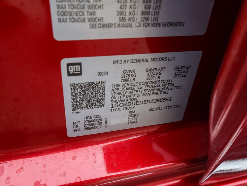 Used 2024 Chevrolet Silverado 1500 LT AWD/4WD image 33
