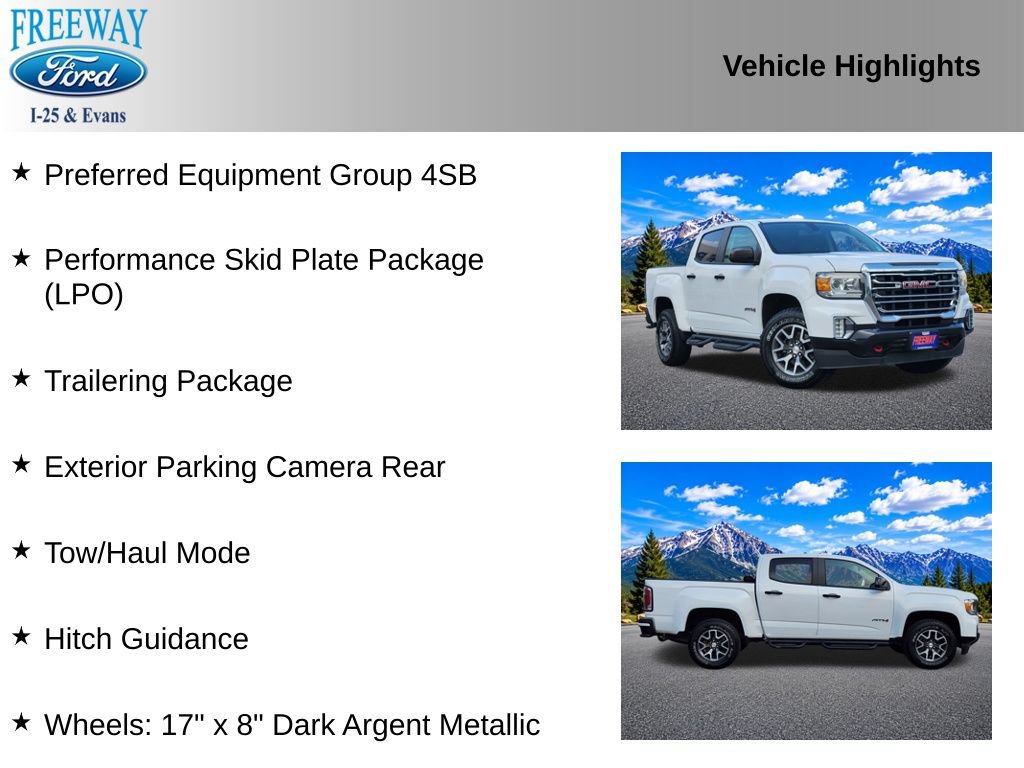 Used 2021 GMC Canyon AT4 AWD/4WD image 3