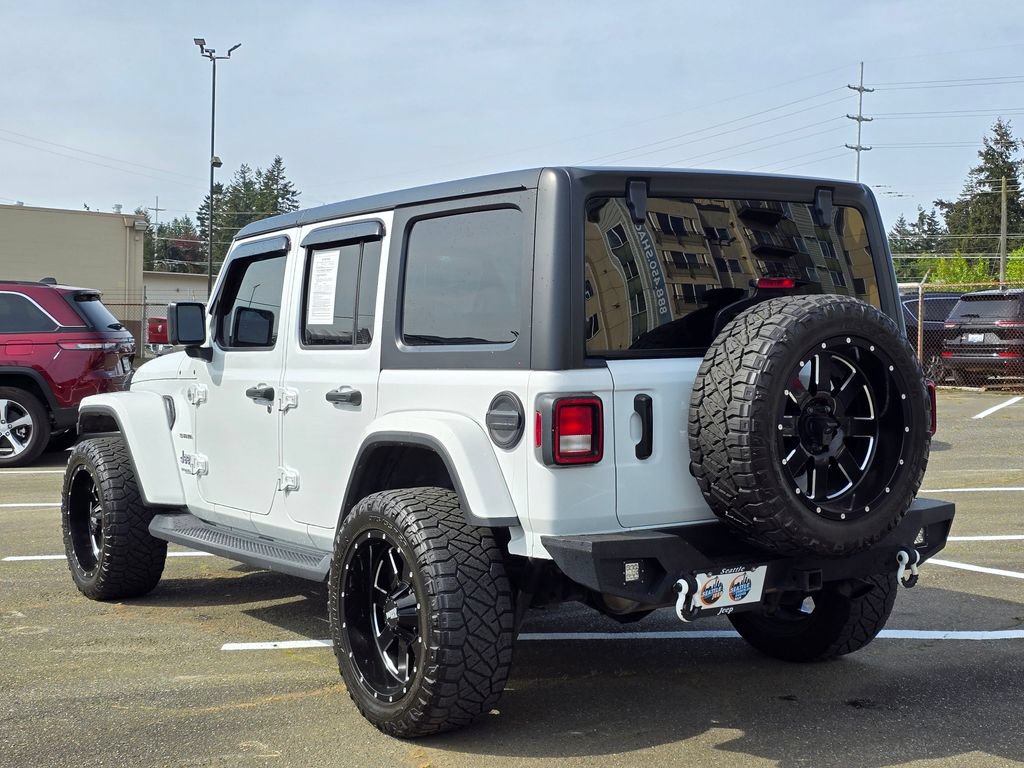 Used 2020 Jeep Wrangler Unlimited Sahara w/ Uconnect 4C Nav & Sound Group AWD/4WD image 6