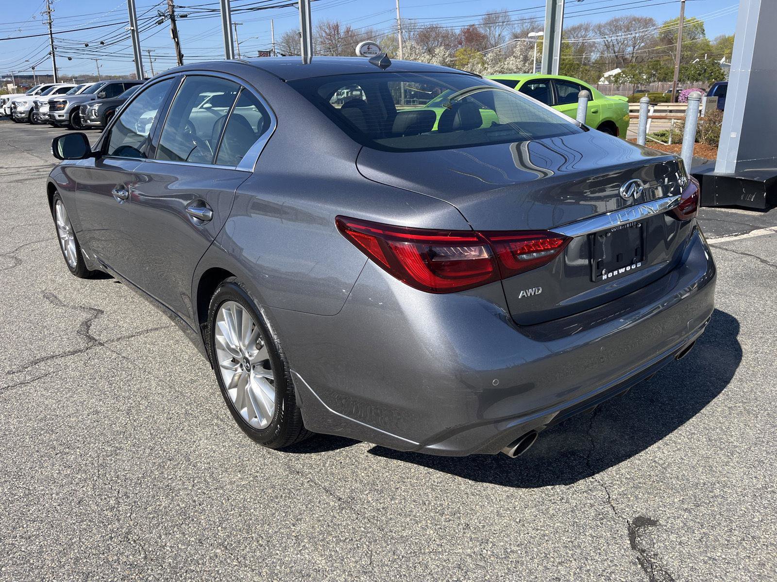 Used 2021 INFINITI Q50 Luxe w/ Cargo Package image 5