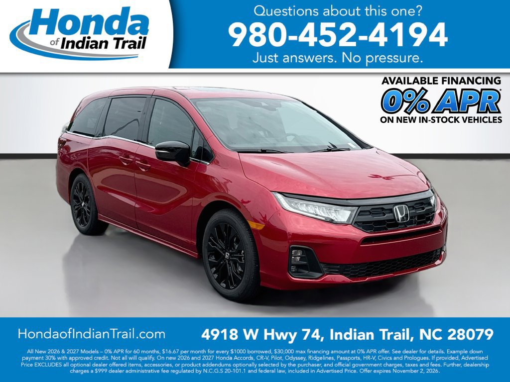 New 2026 Honda Odyssey Sport-L