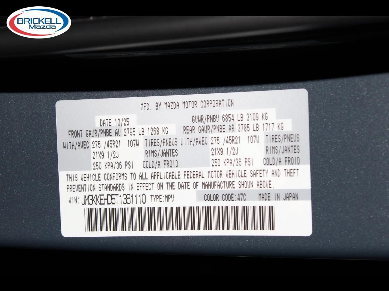 Certified 2026 MAZDA CX-90 3.3 Turbo w/ Premium Plus Pkg AWD/4WD image 45