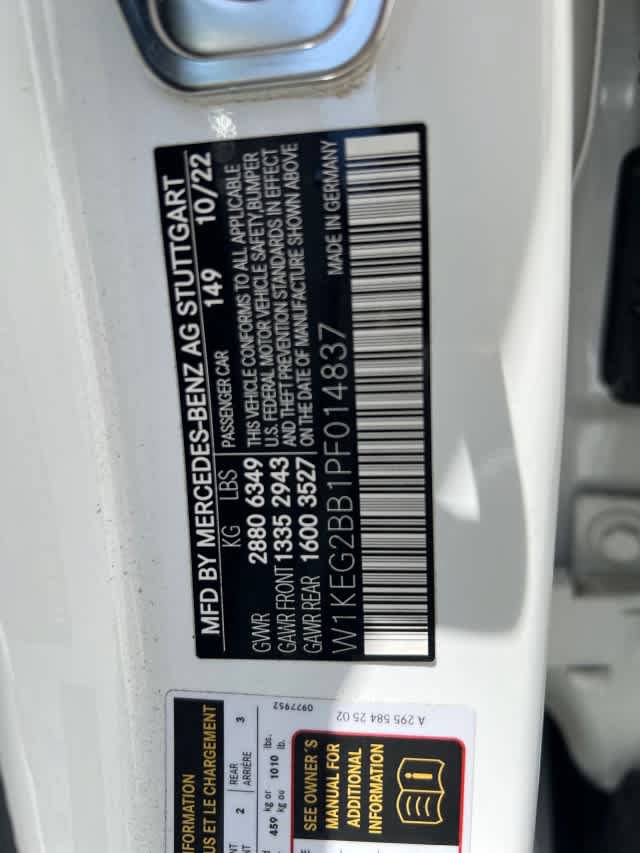 Certified 2023 Mercedes-Benz EQE 350+ Sedan image 15