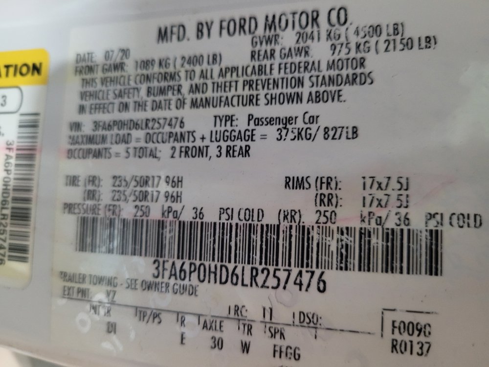 Used 2020 Ford Fusion SE FWD image 33