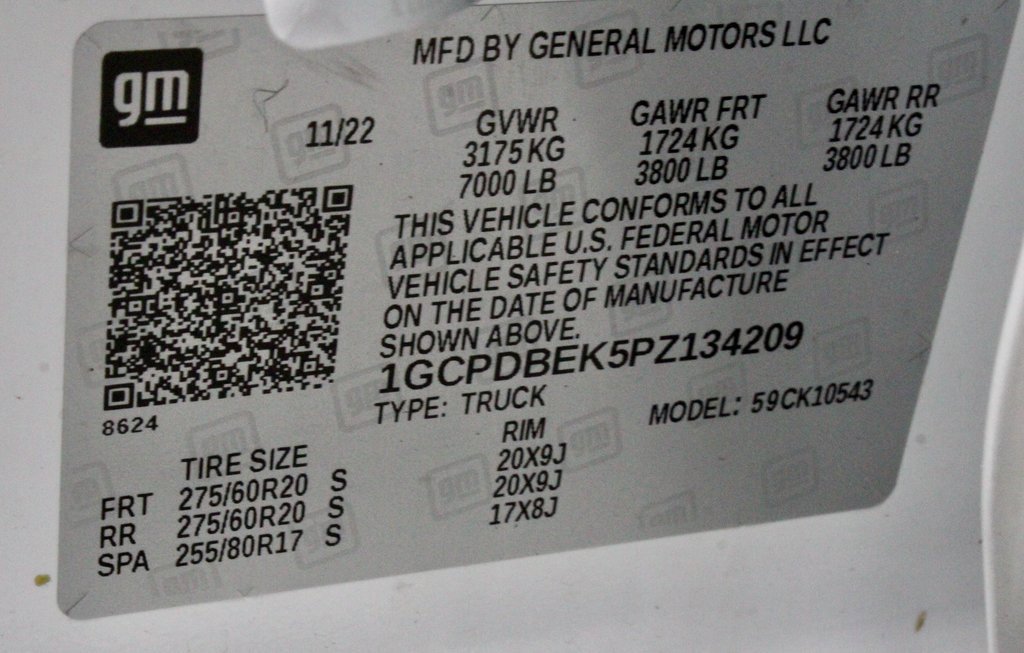 Used 2023 Chevrolet Silverado 1500 Custom w/ Rally Edition image 30