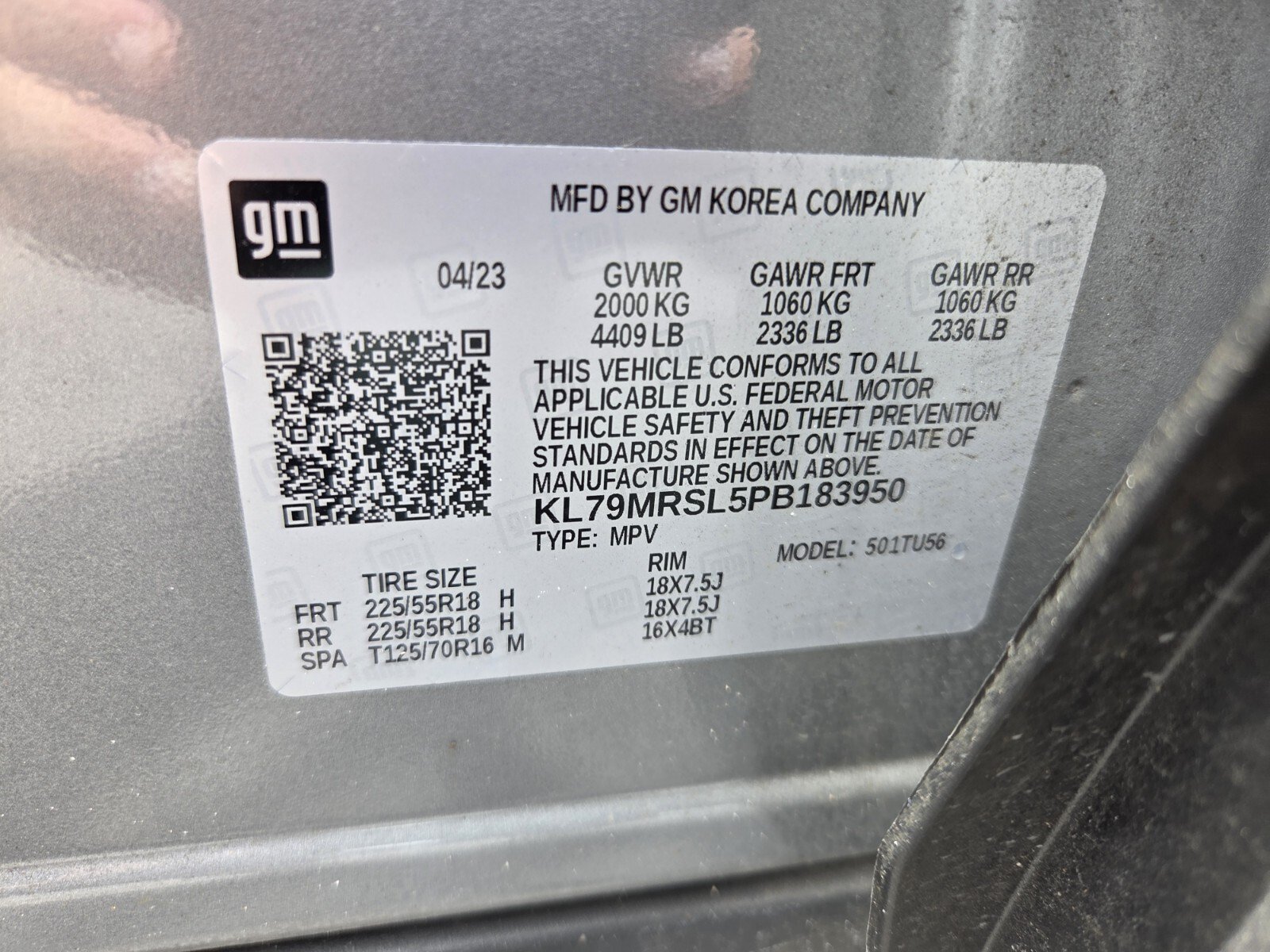Certified 2023 Chevrolet TrailBlazer LT AWD/4WD image 20