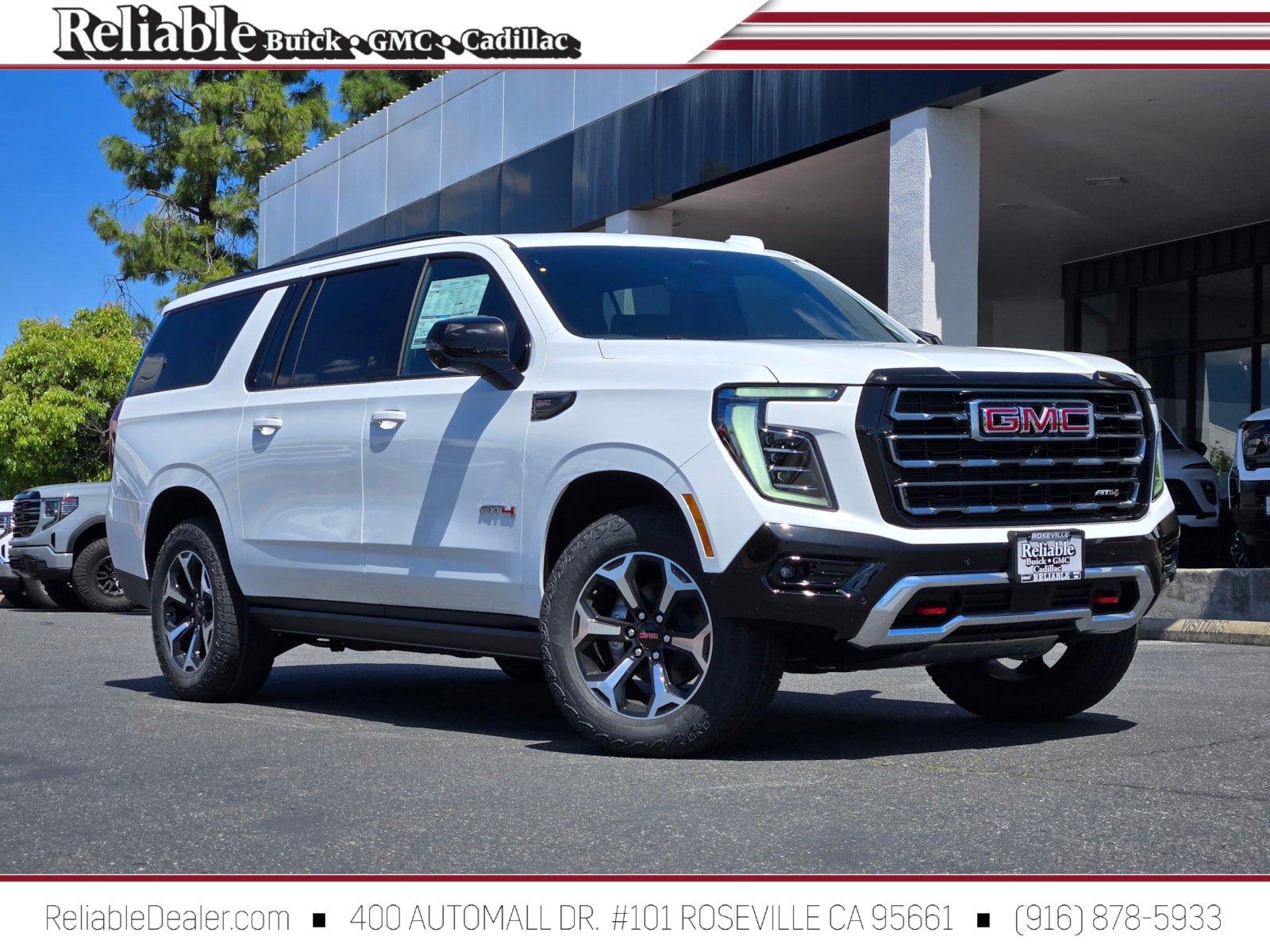 New 2026 GMC Yukon XL AT4 w/ AT4 Premium Plus Package AWD/4WD image 1