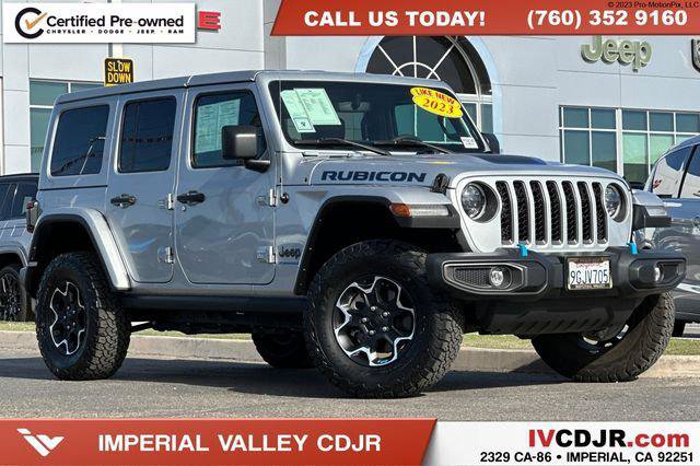 Certified 2023 Jeep Wrangler Unlimited Rubicon 4xe