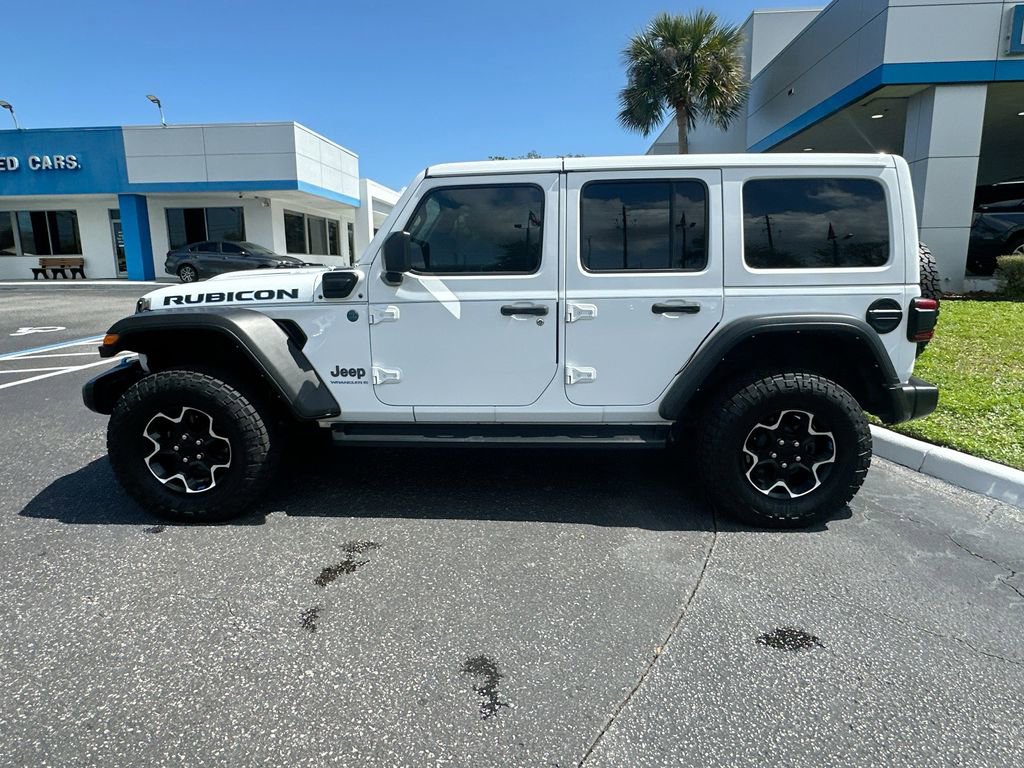 Used 2023 Jeep Wrangler Unlimited Rubicon 4xe w/ Cold Weather Group AWD/4WD image 8