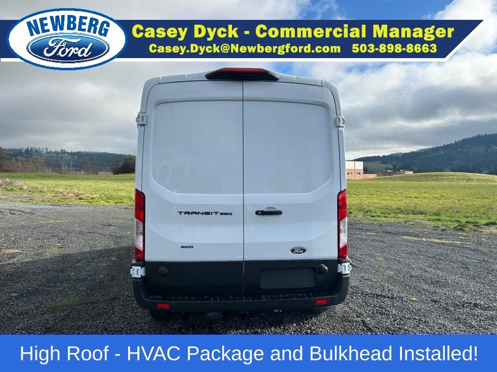 New 2026 Ford Transit 350 148 Medium Roof AWD w/ HVAC Trade Package image 7