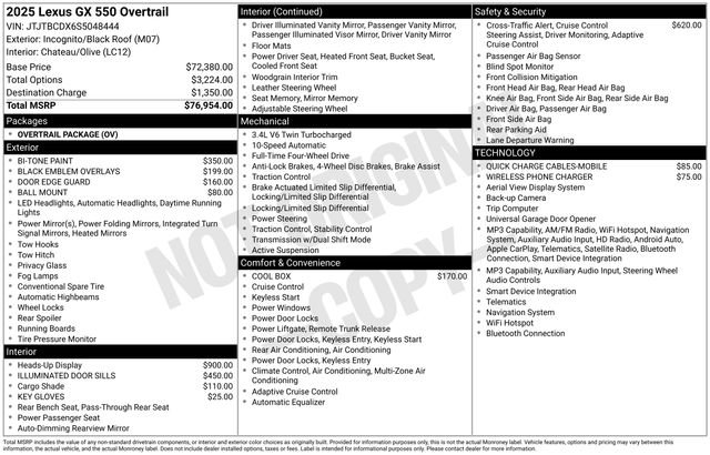 Used 2025 Lexus GX 550 image 31