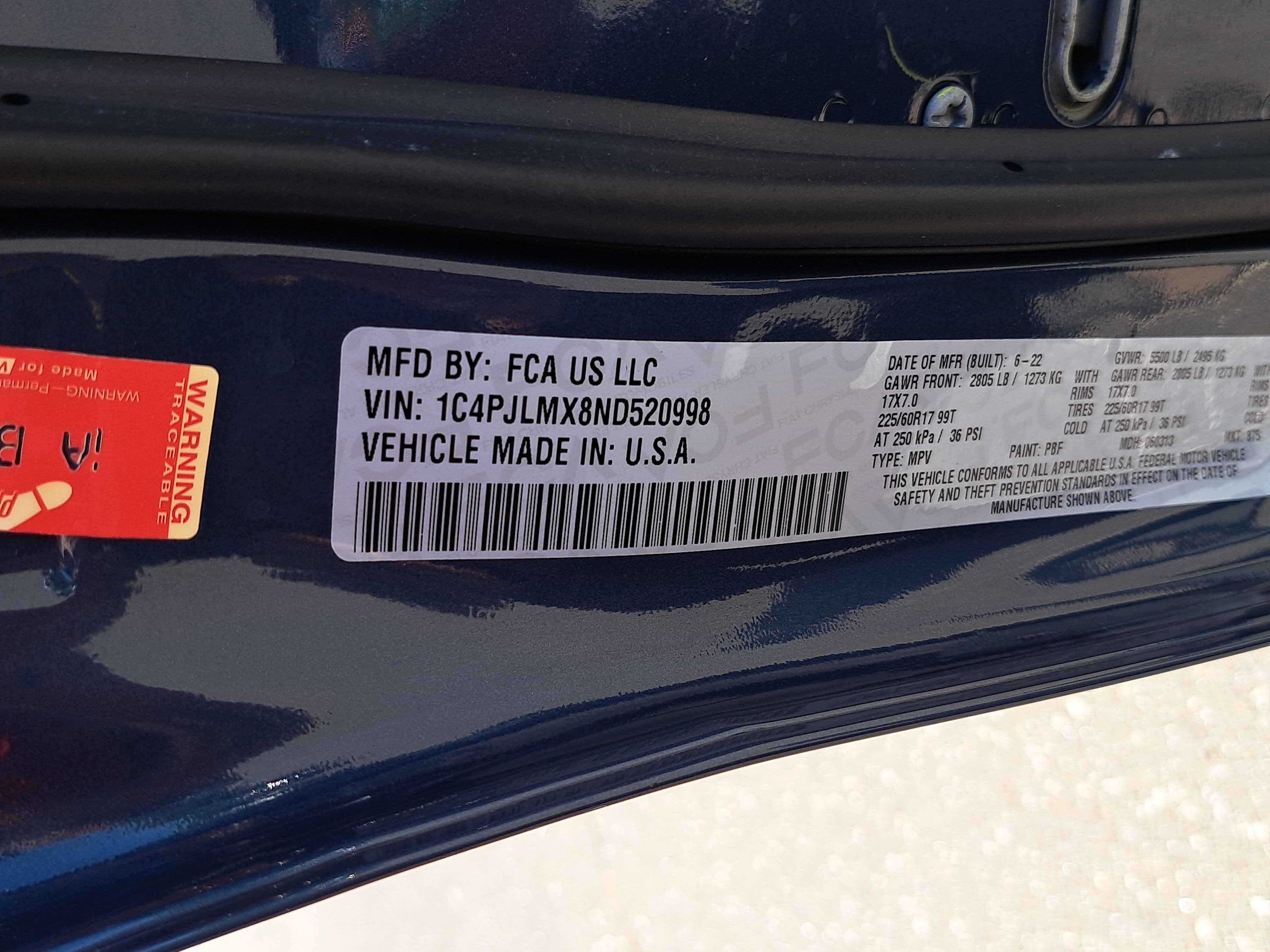 Used 2022 Jeep Cherokee Latitude Lux w/ Sun & Sound Group FWD image 34