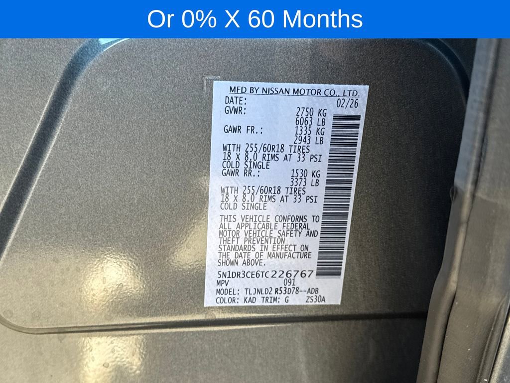 New 2026 Nissan Pathfinder SL w/ Cargo Package image 30