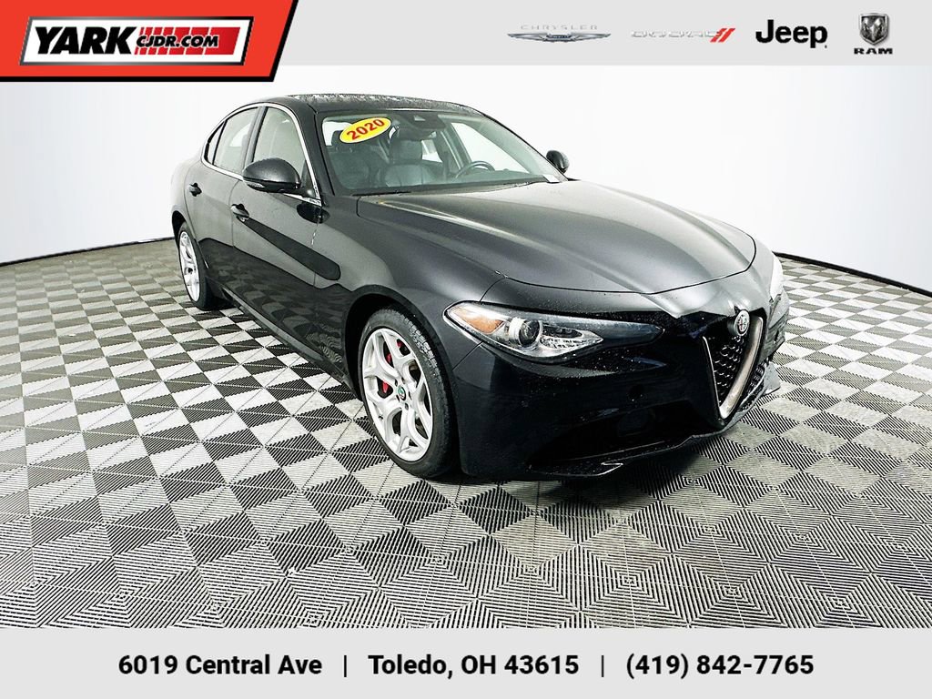 Used 2020 Alfa Romeo Giulia Ti w/ Active Blind Spot Package image 1