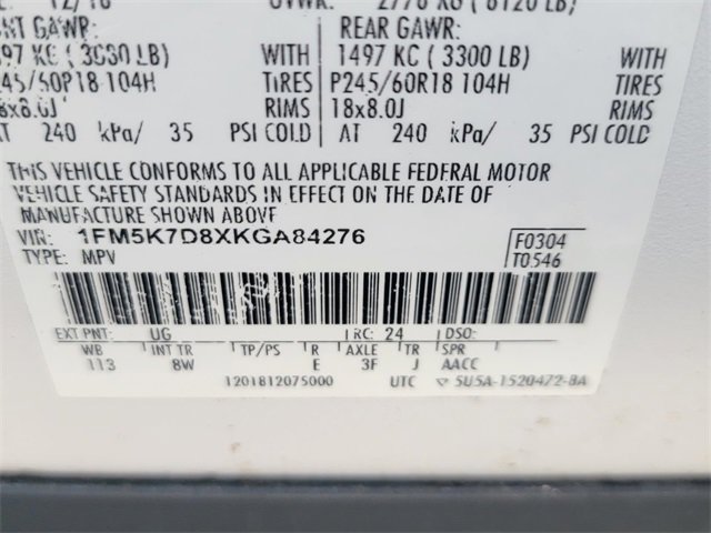 Used 2019 Ford Explorer XLT image 34