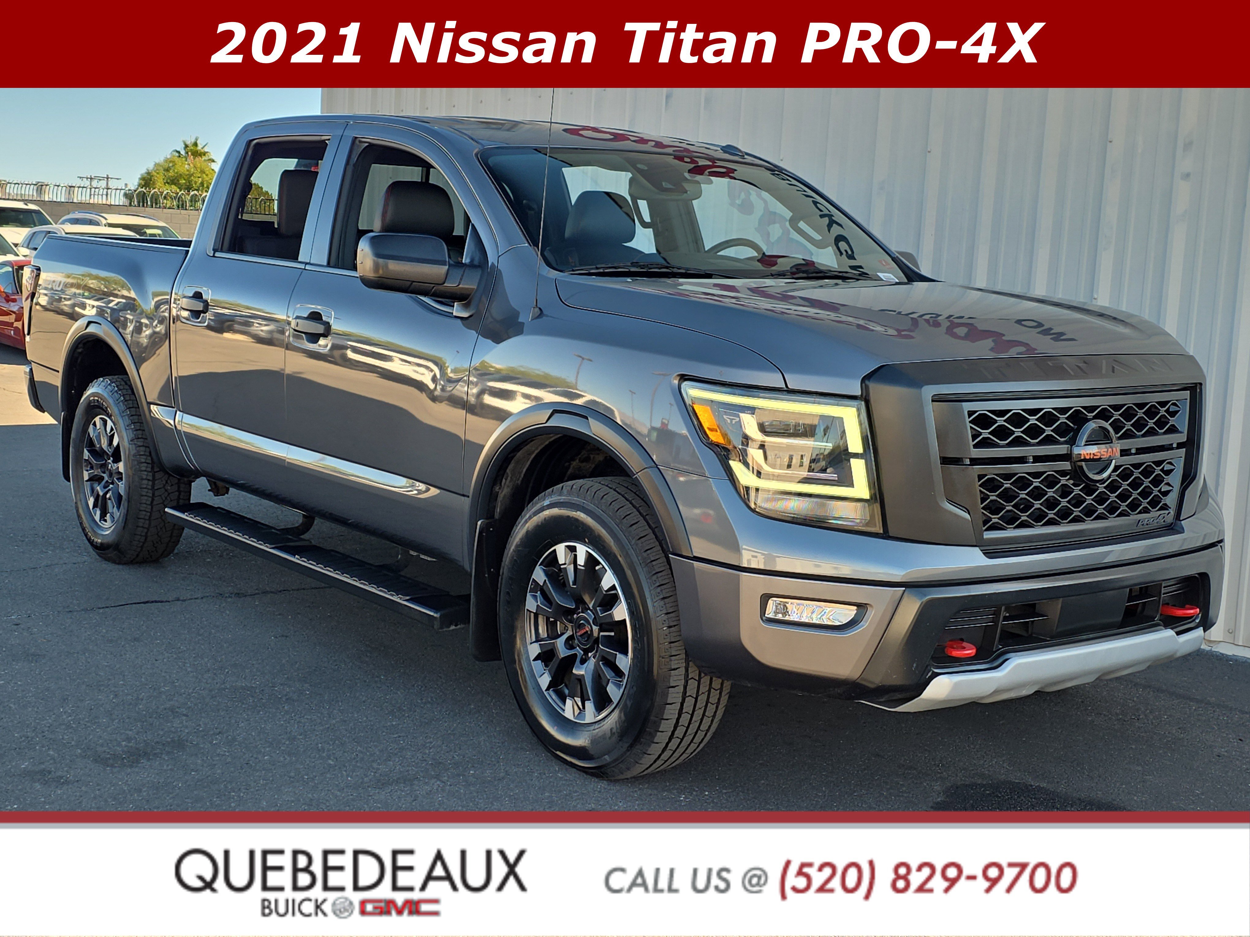 Used 2021 Nissan Titan PRO-4X w/ Off Road Protection Package
