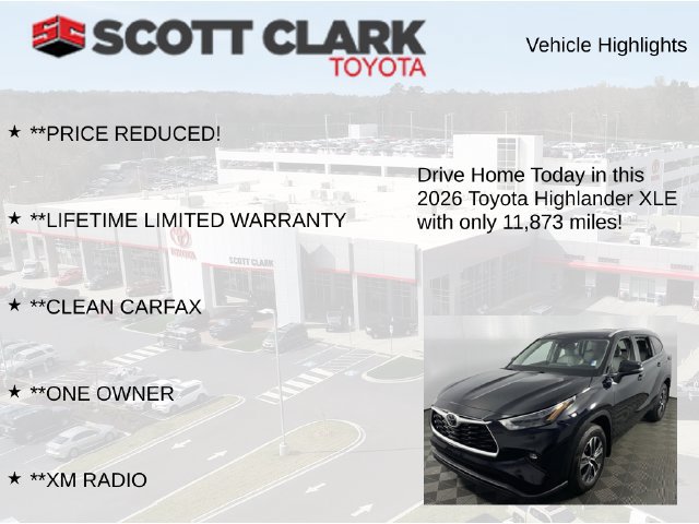 Used 2026 Toyota Highlander XLE AWD/4WD image 12