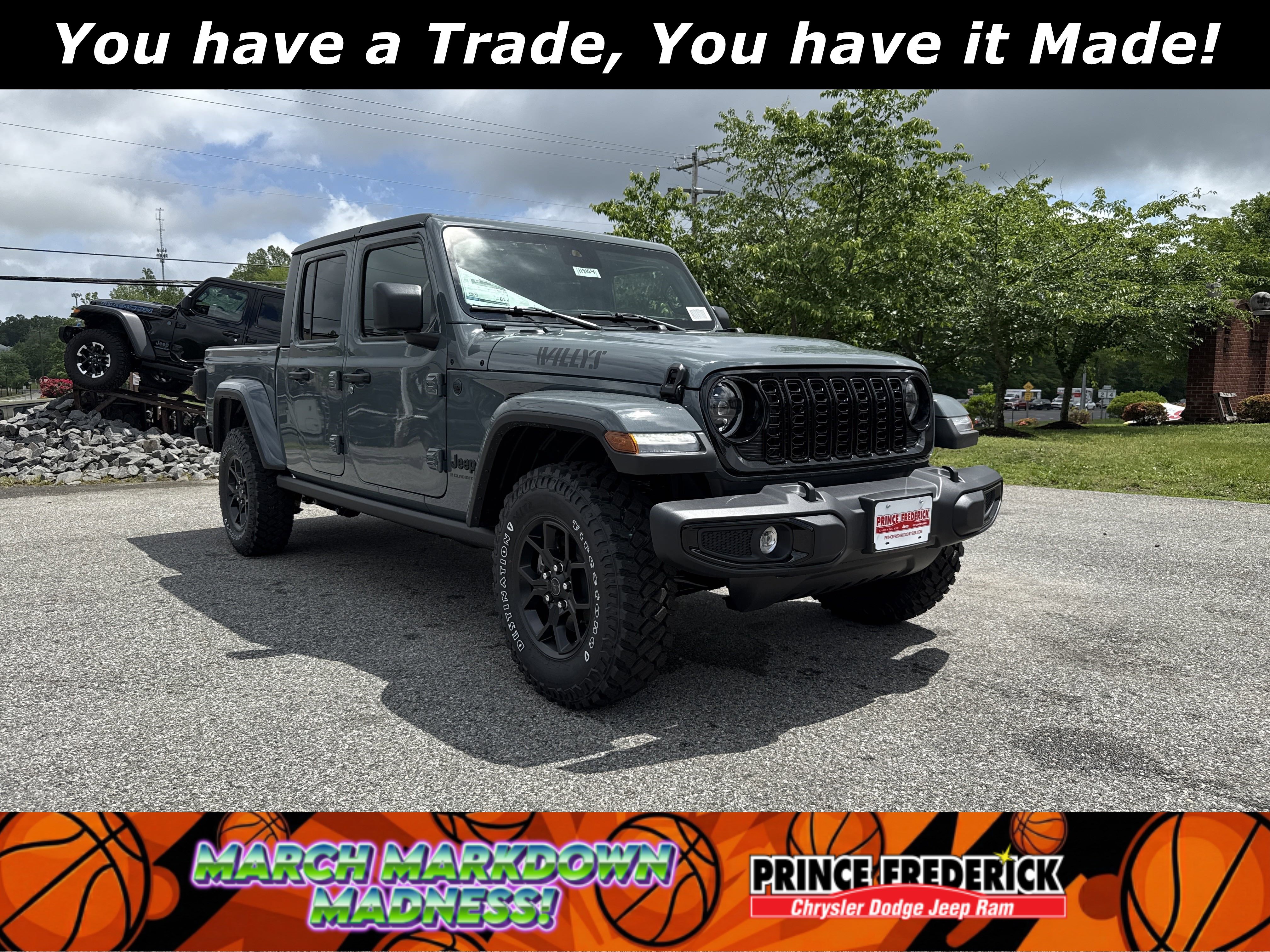 New 2025 Jeep Gladiator Willys