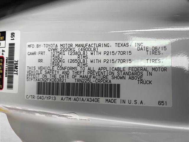 Used 2015 Toyota Tacoma 2WD Access Cab image 22
