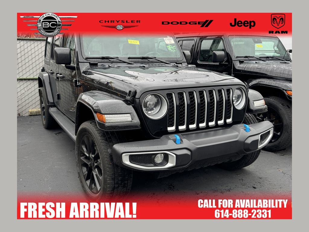 Used 2023 Jeep Wrangler Unlimited Sahara w/ Cold Weather Group image 1
